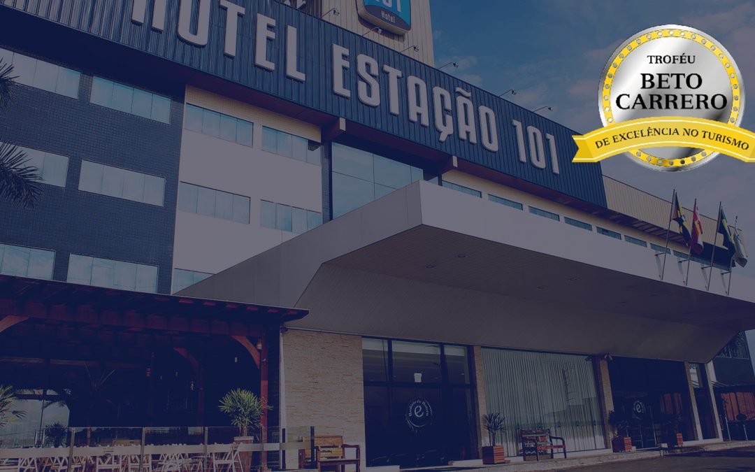 Hotel Estação 101 concorre ao Troféu Beto Carrero de Excelência no Turismo