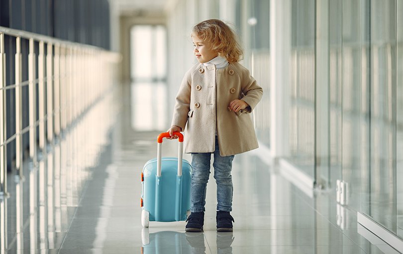 Como viajar com crianças sem stress